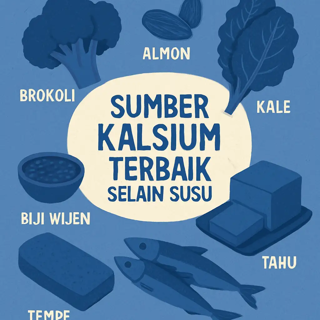 Sumber Kalsium Terbaik selain Susu