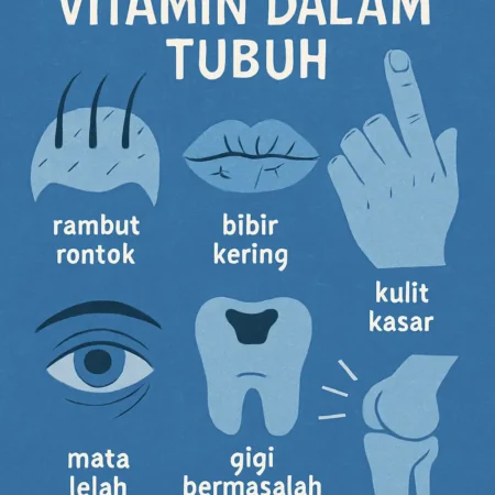 Tanda-Tanda Kekurangan Vitamin dalam Tubuh
